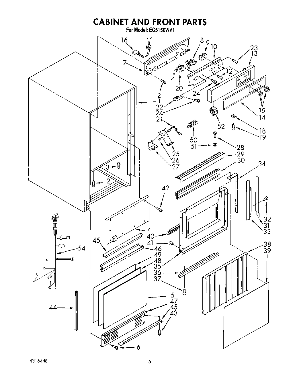 03 - CABINET AND FRONT