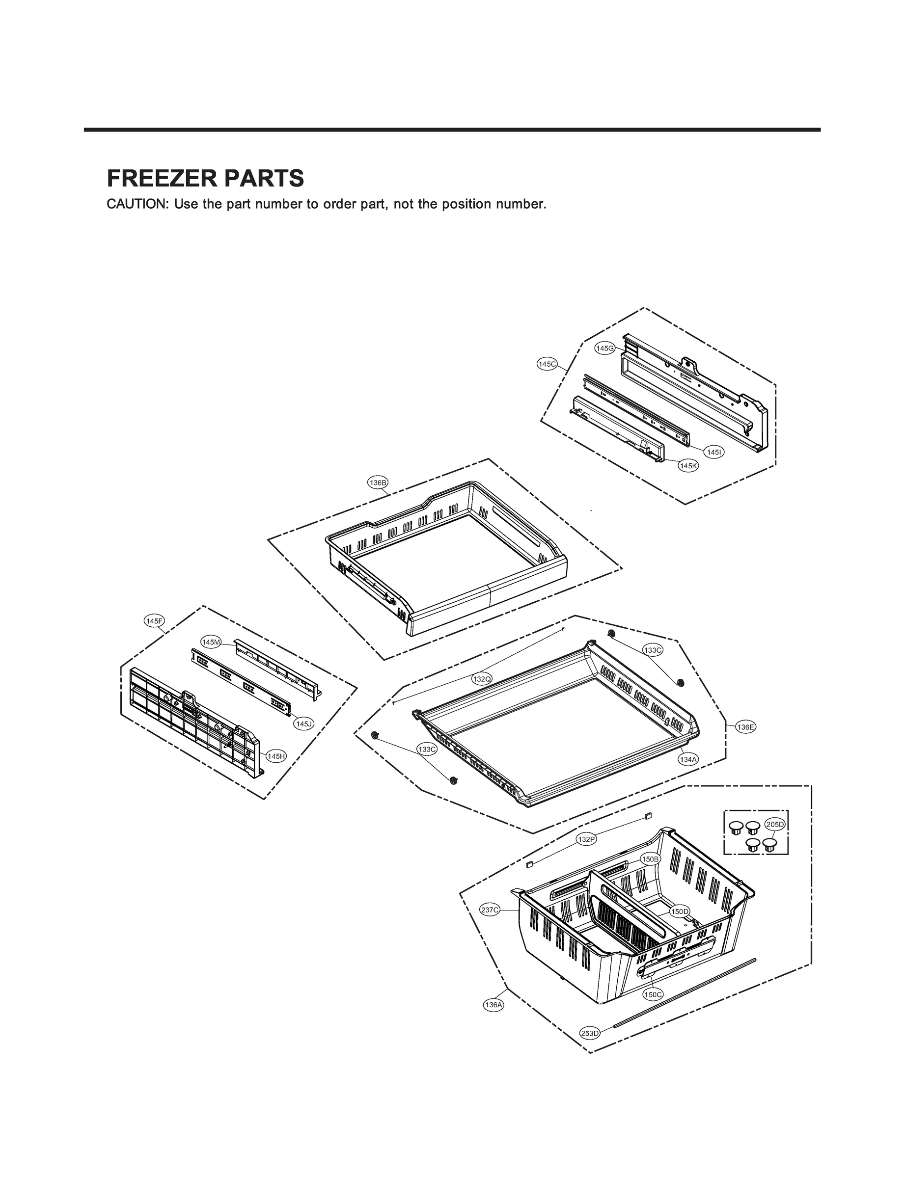 FREEZER PARTS