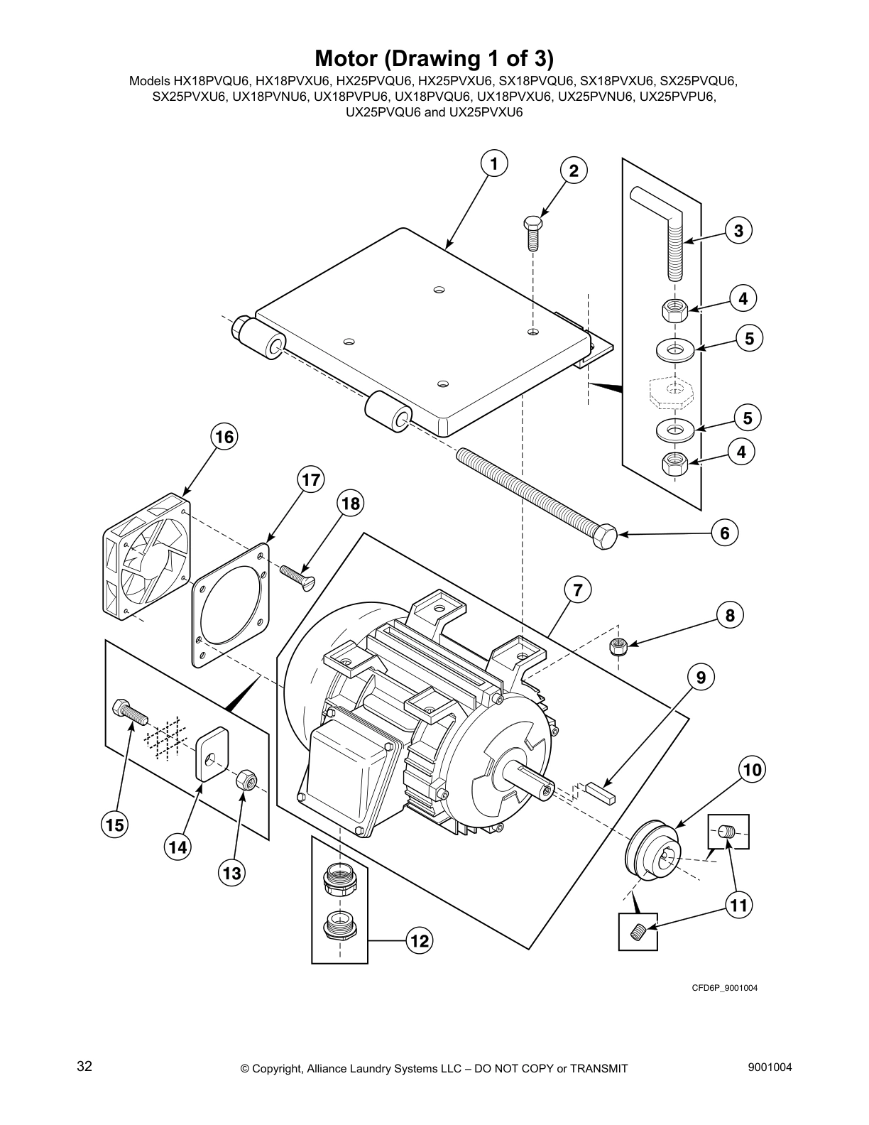 Motor (Drawing 1 of 3)