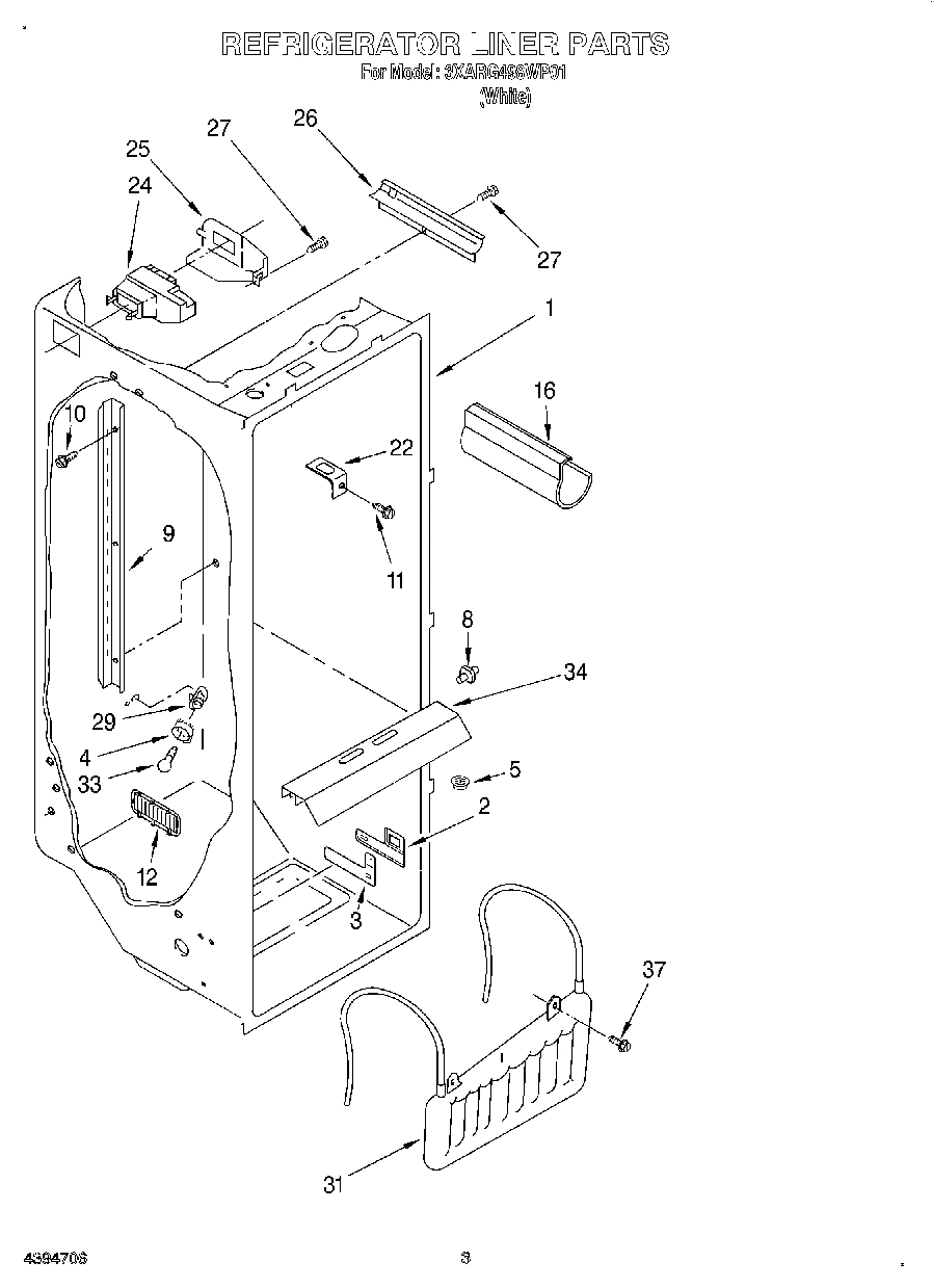 02 - REFRIGERATOR LINER