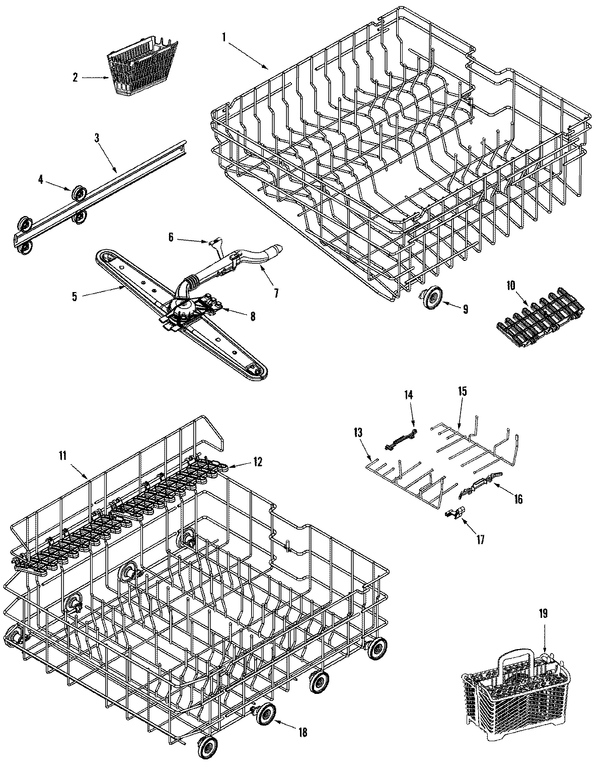 05 - TRACK & RACK ASSEMBLY