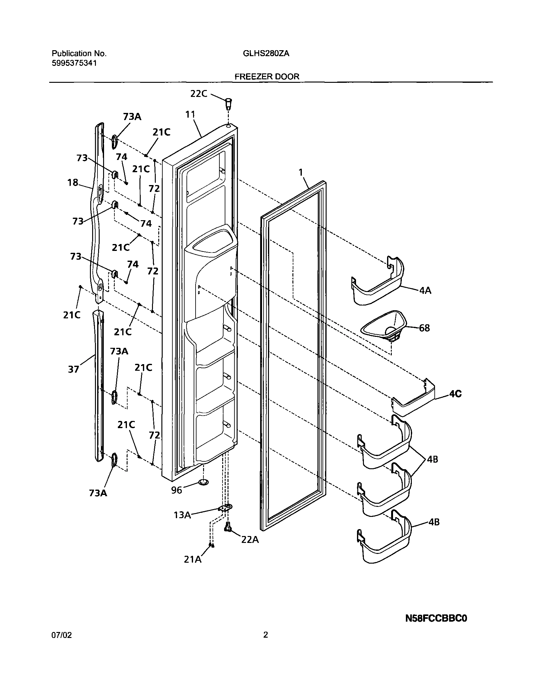 03 - FREEZER DOOR