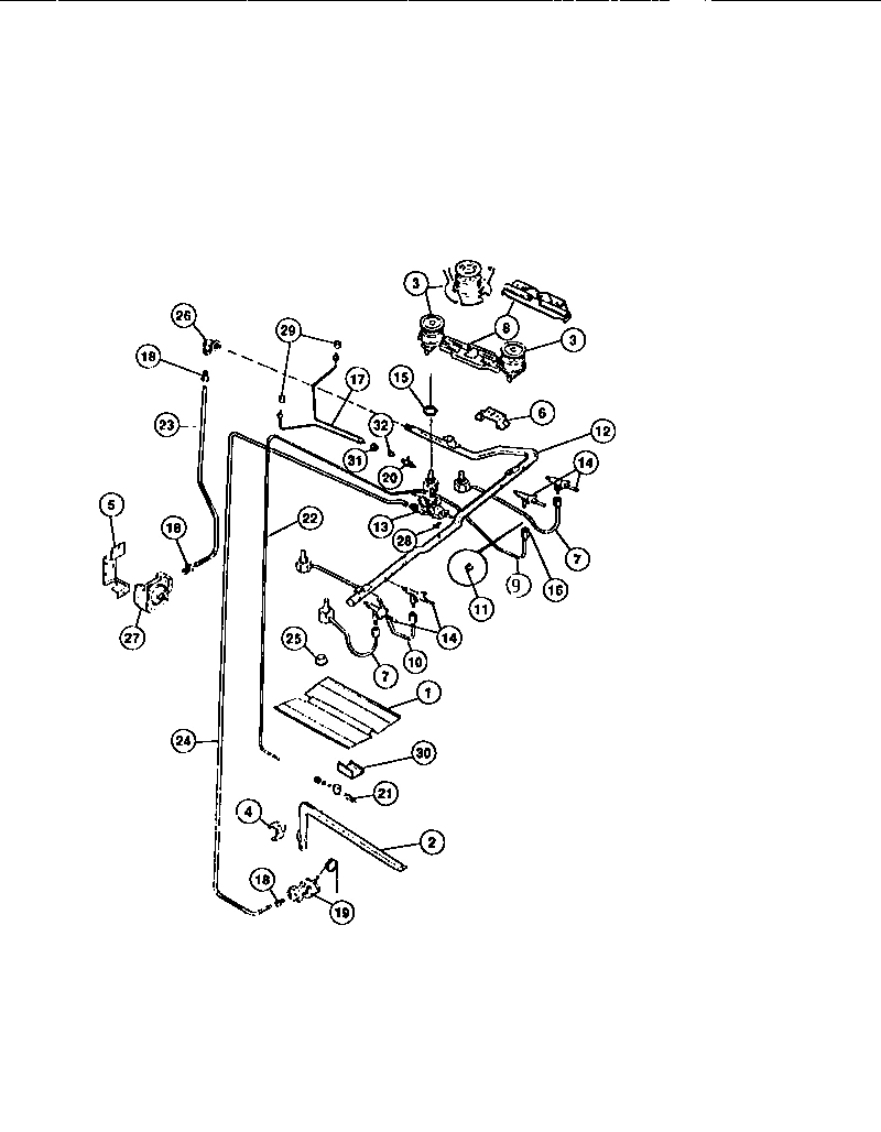 06 - BURNERS, MANIFOLD, GAS CONTROL