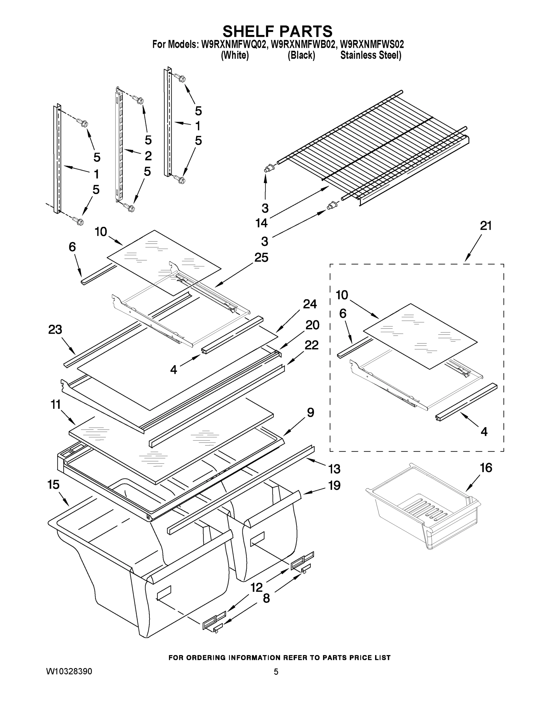 03 - SHELF PARTS