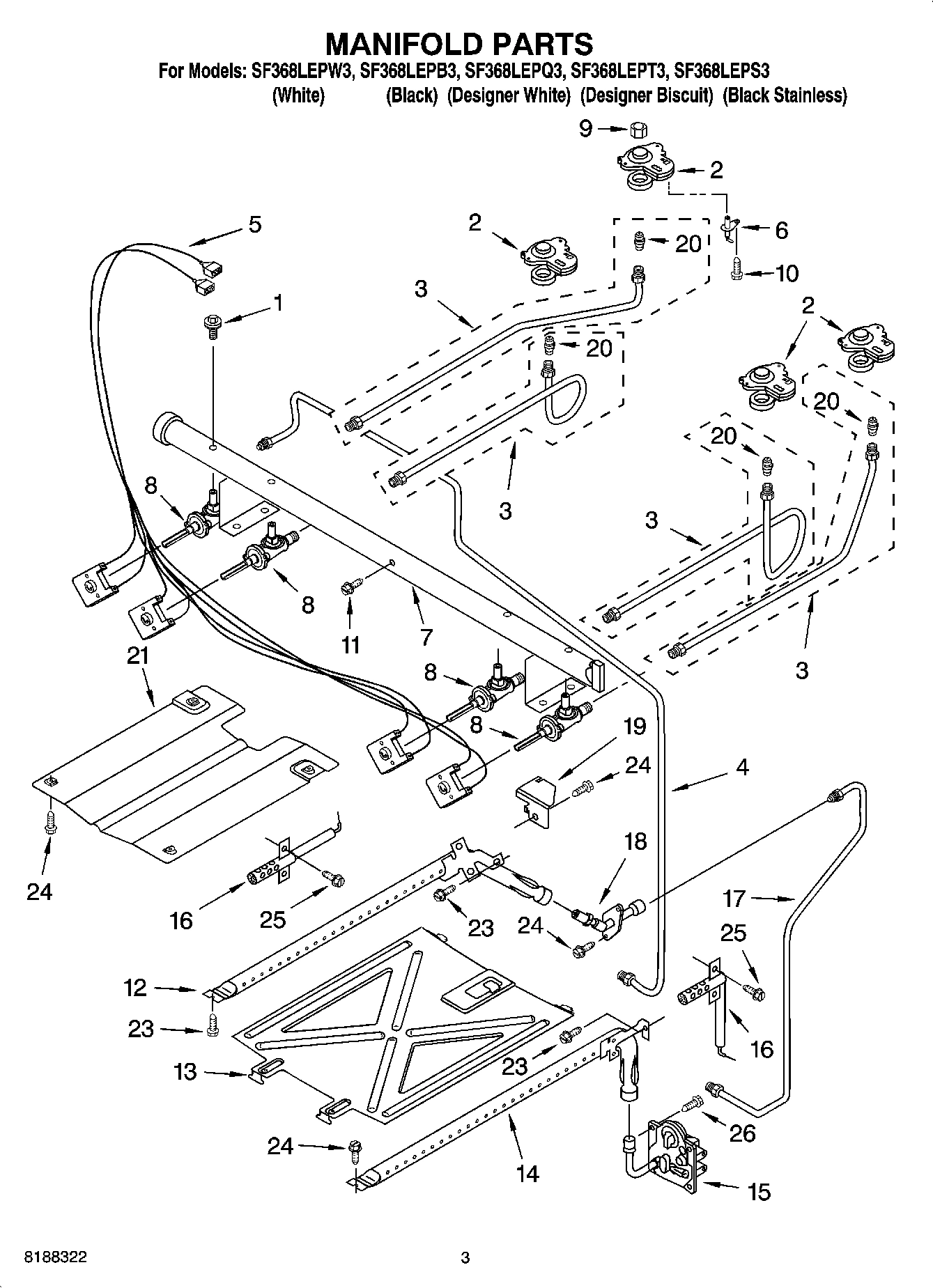 03 - MANIFOLD PARTS