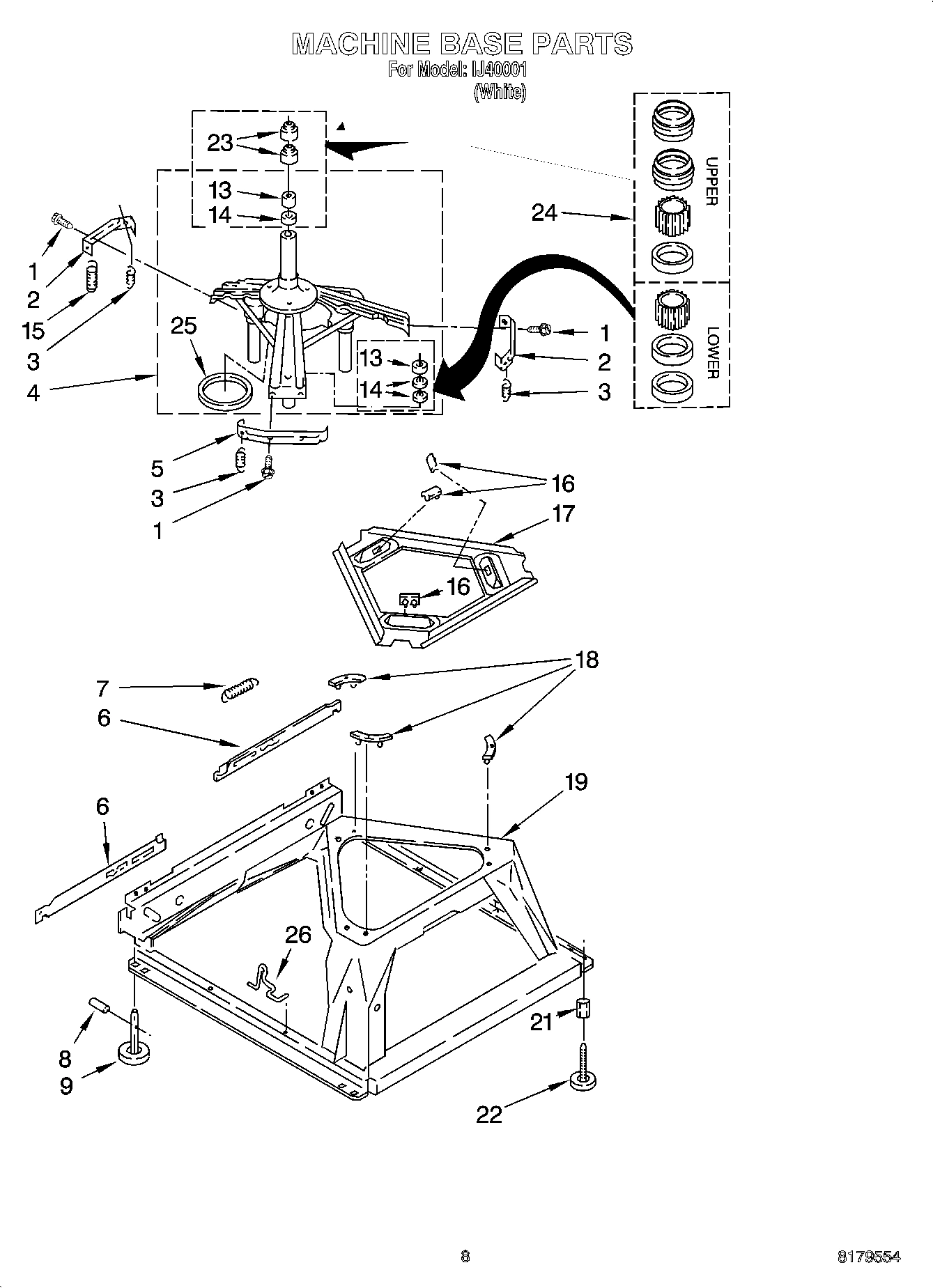05 - MACHINE BASE PARTS