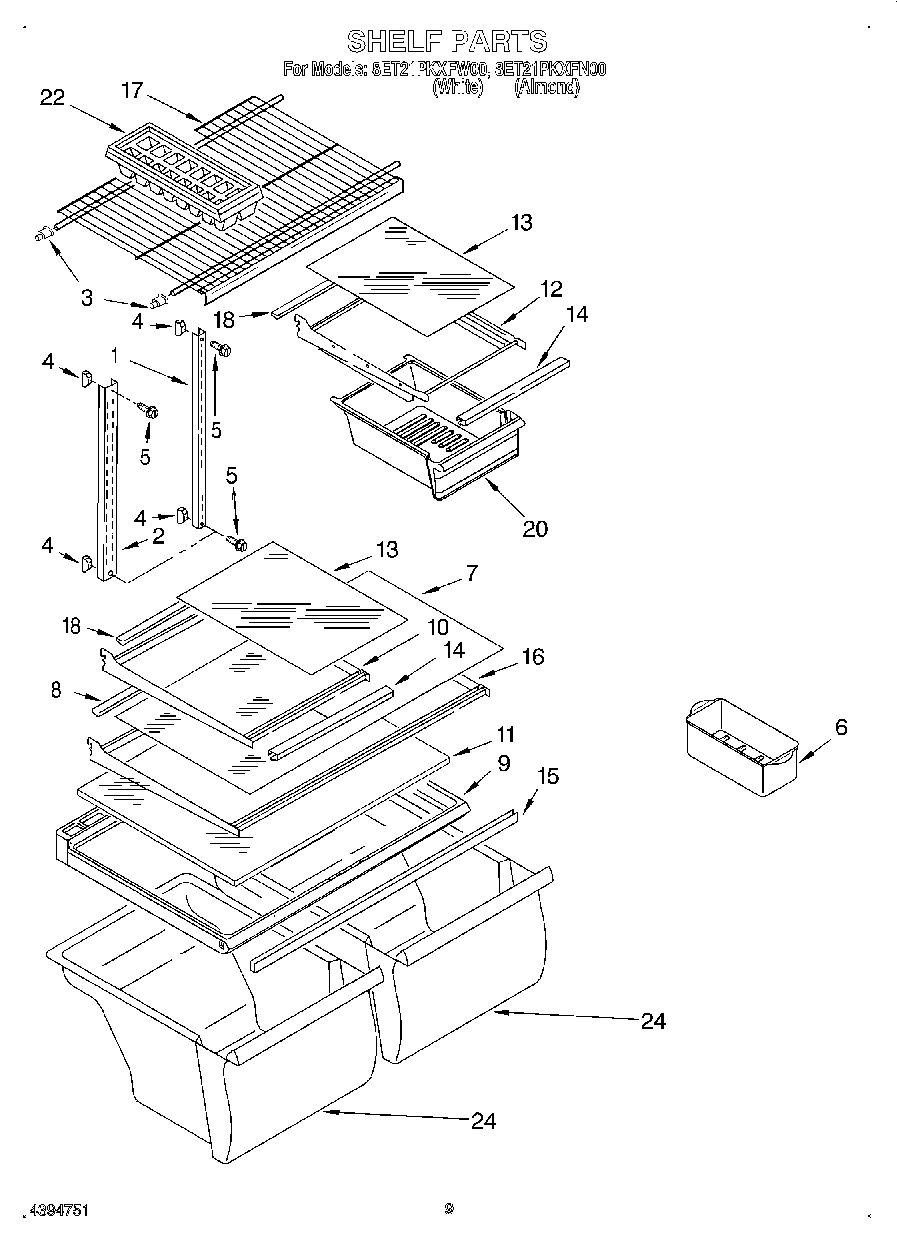 05 - SHELF, LIT/OPTIONAL