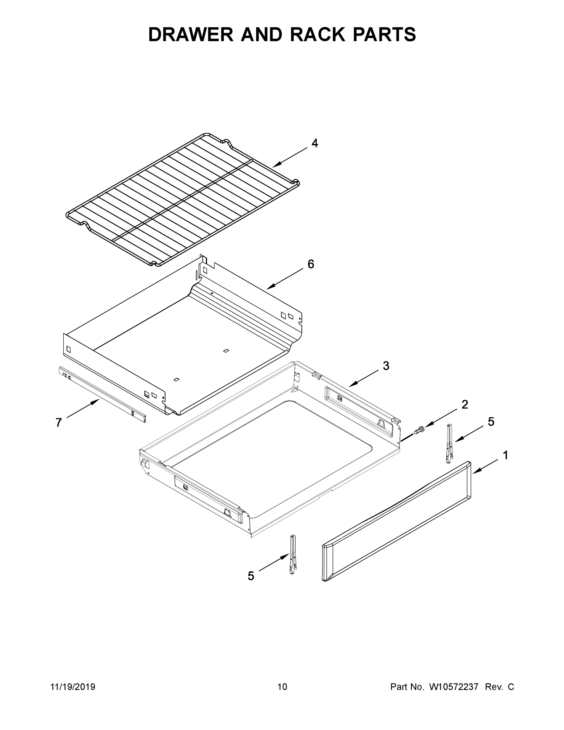 06 - DRAWER AND RACK PARTS