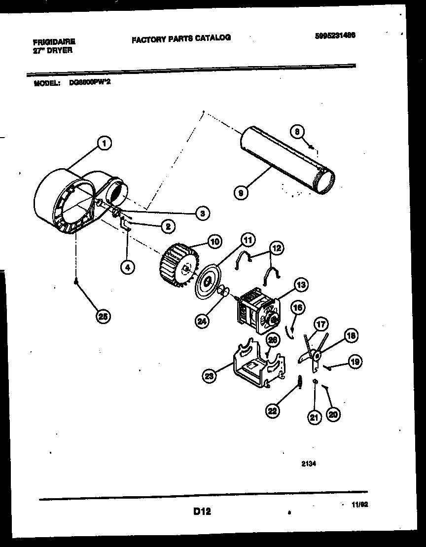 05 - BLOWER AND DRIVE PARTS