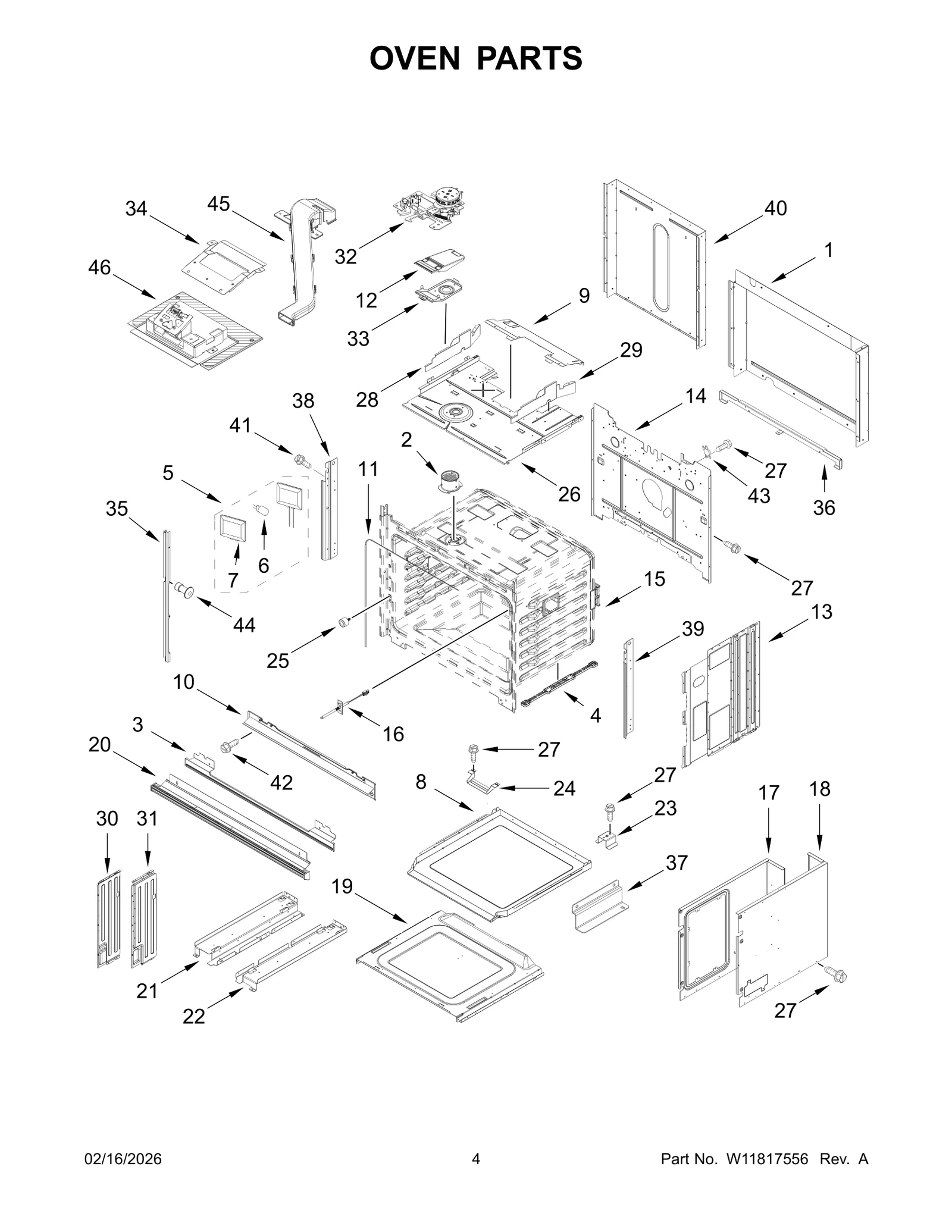 OVEN PARTS