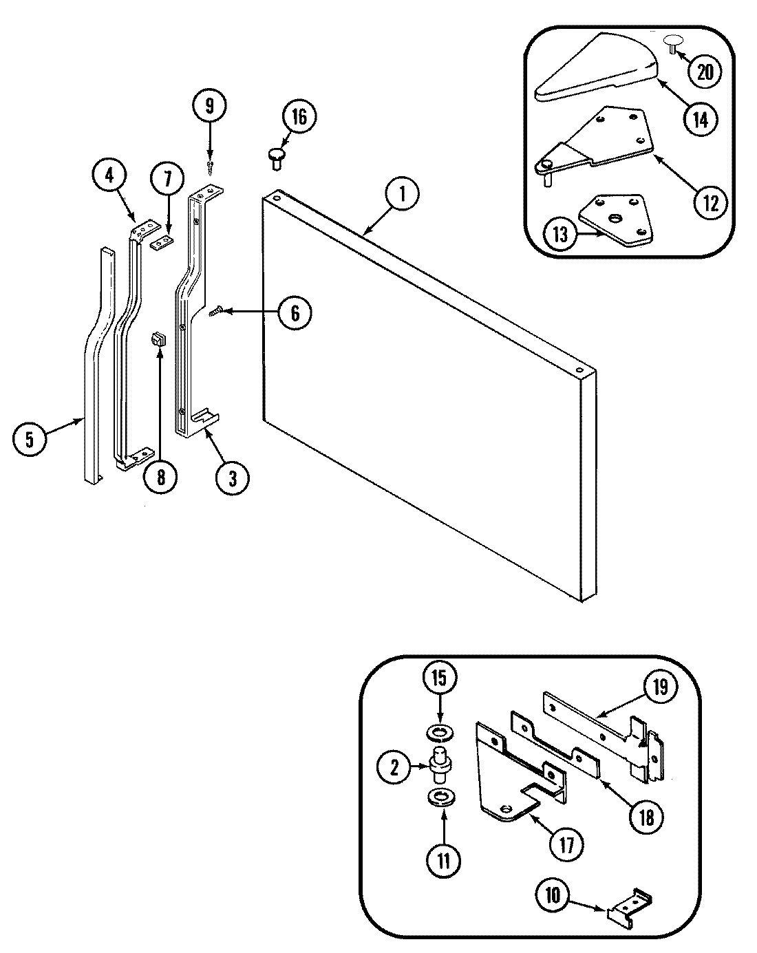 03 - FREEZER OUTER DOOR