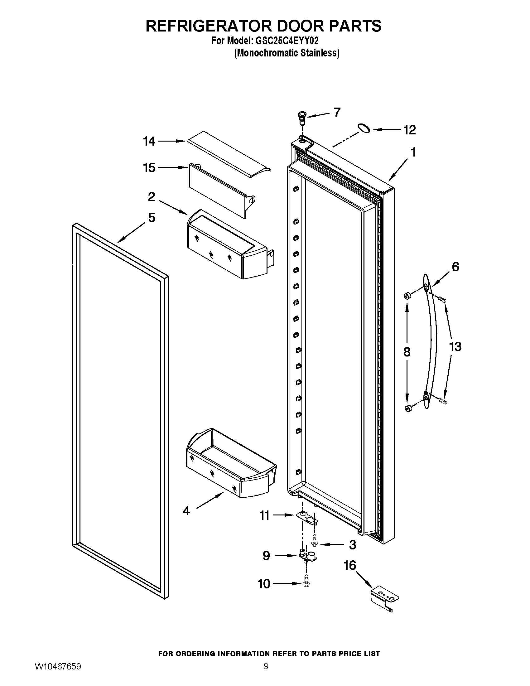 07 - REFRIGERATOR DOOR PARTS
