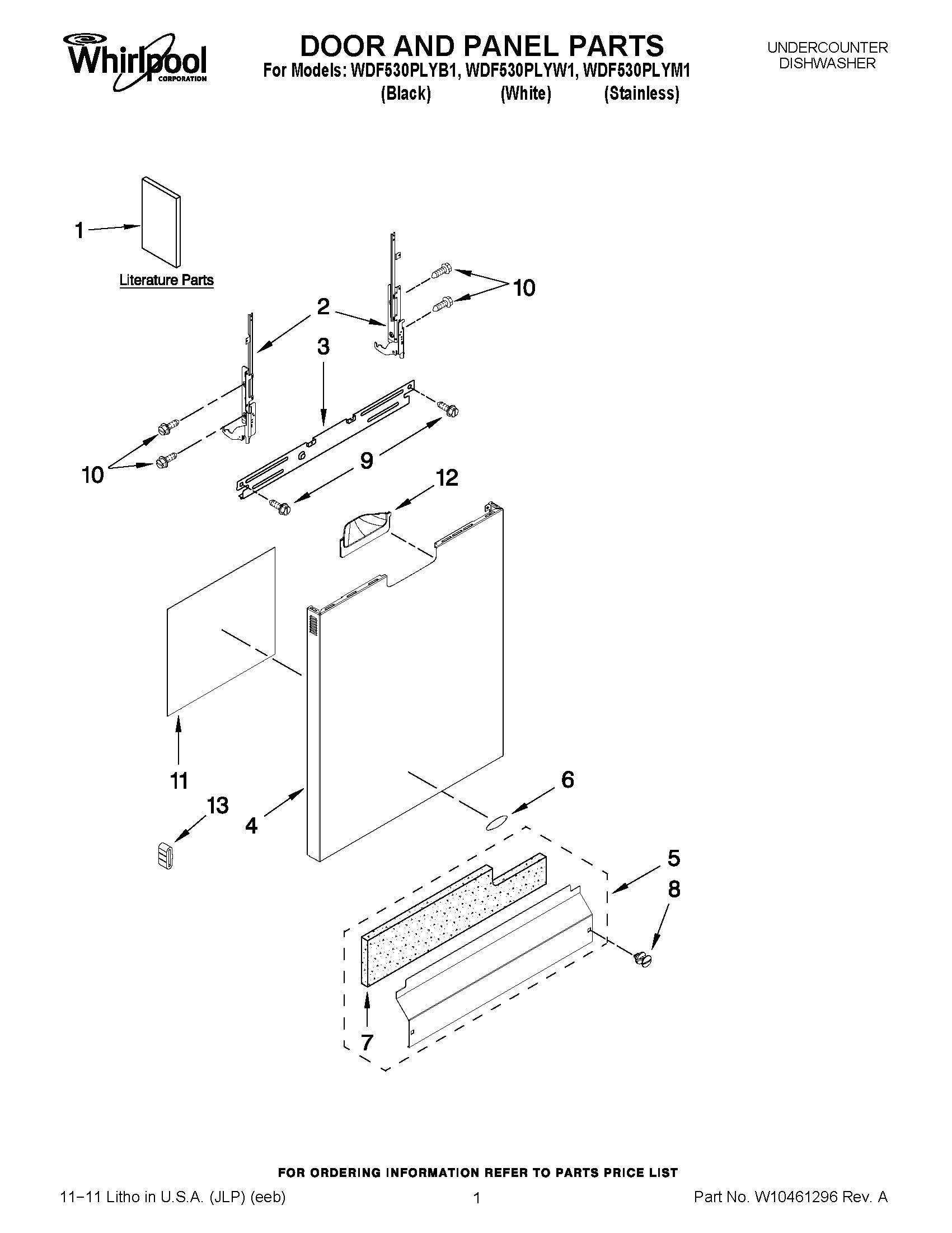 01 - DOOR AND PANEL PARTS