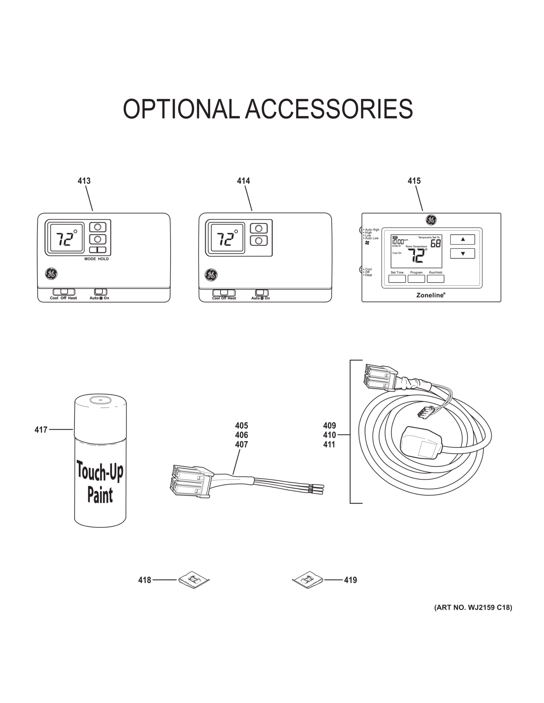 OPTIONAL ACCESSORIES