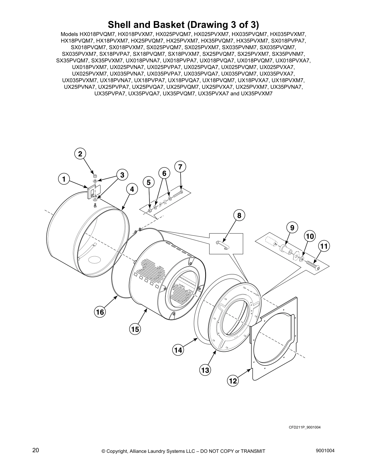 Shell and Basket (Drawing 3 of 3)
