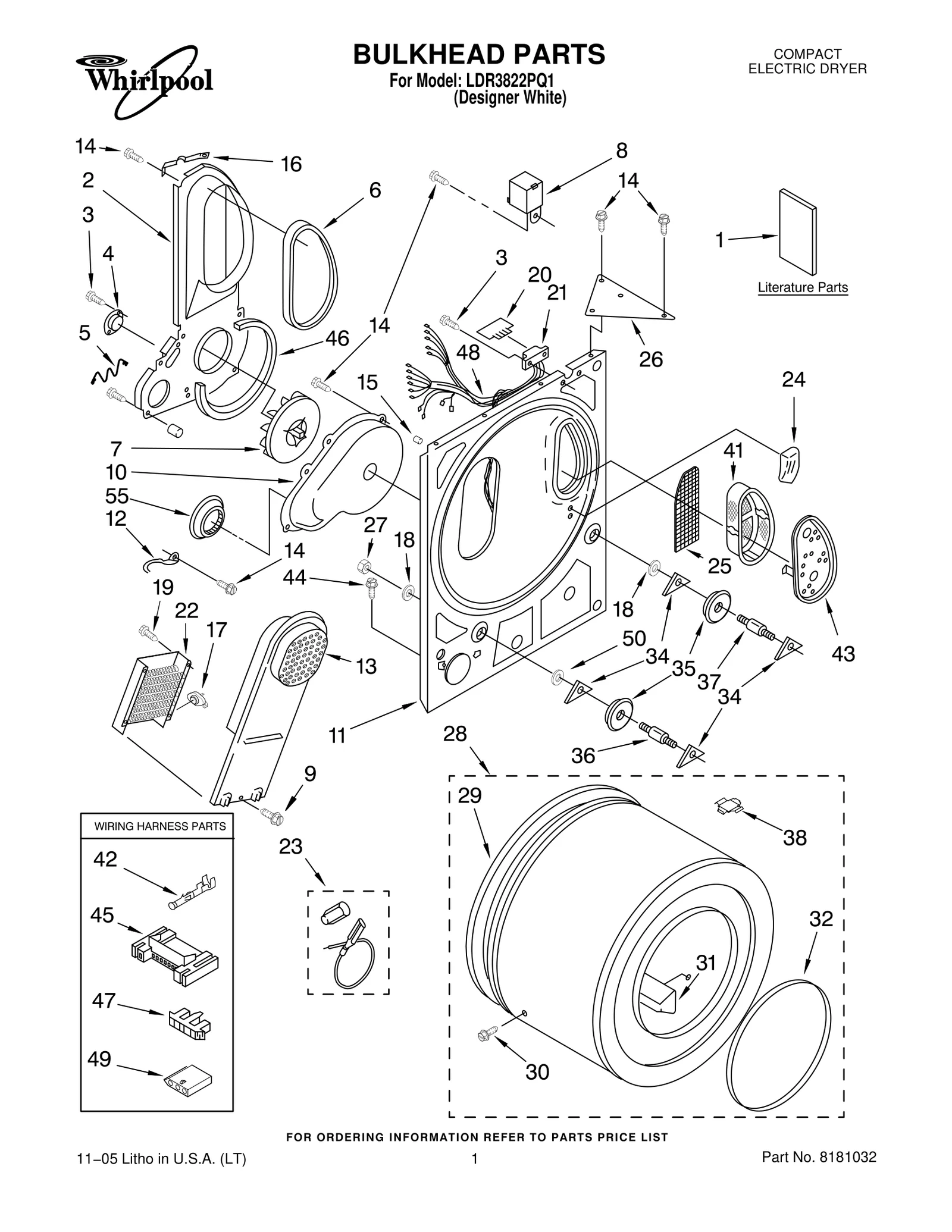 BULKHEAD PARTS