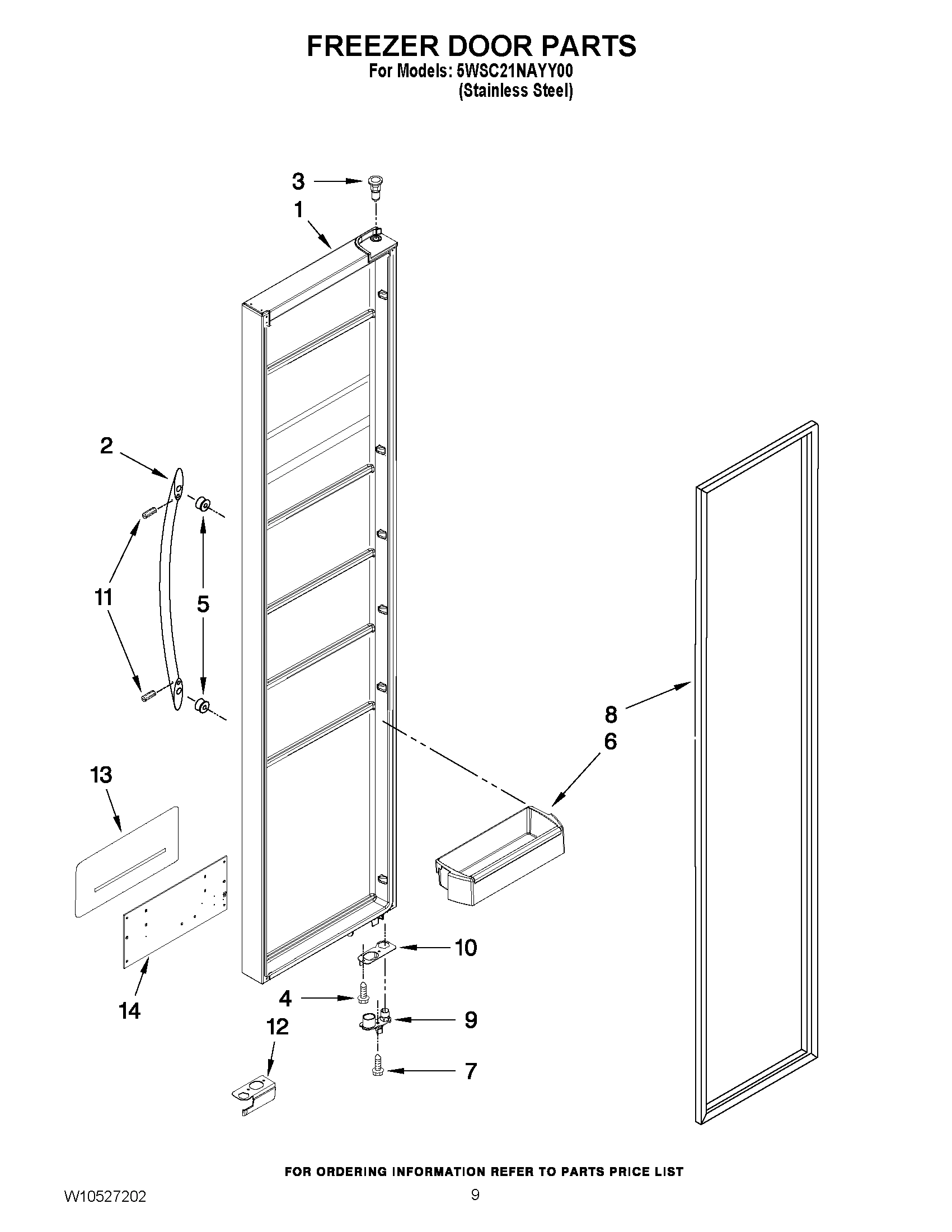 06 - FREEZER DOOR PARTS