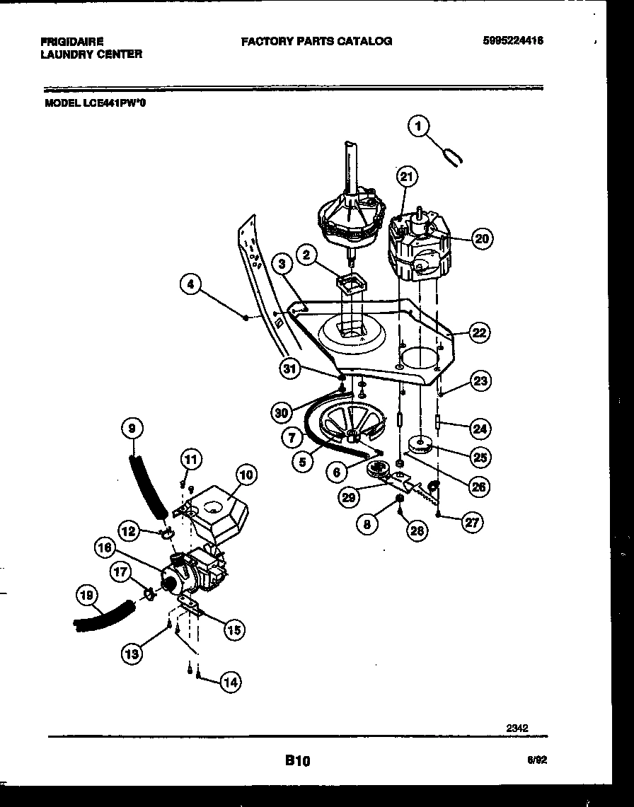 06 - MOTOR AND IDLER ARM CLUTCH