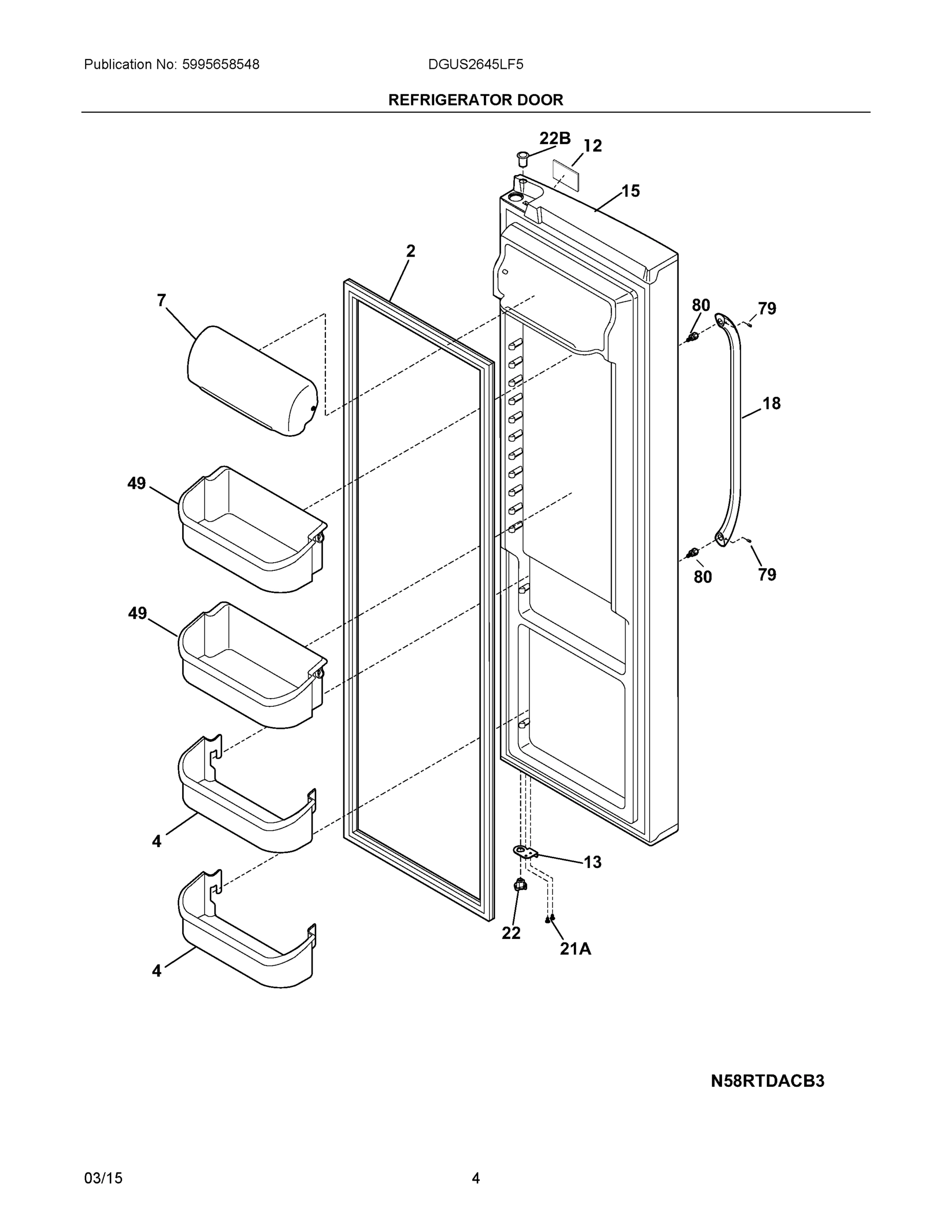 03 - REFRIGERATOR DOOR
