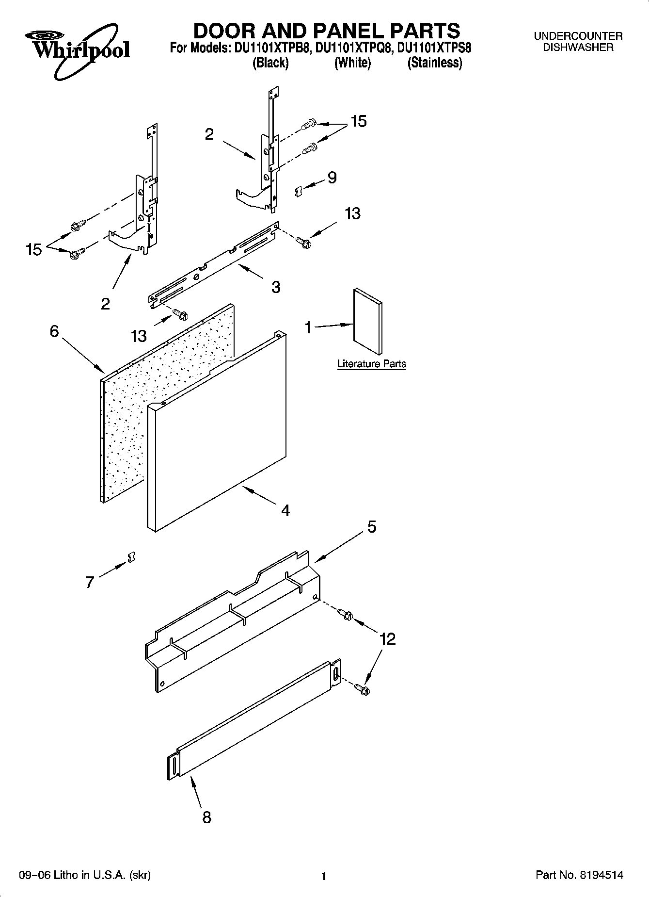 01 - DOOR AND PANEL PARTS