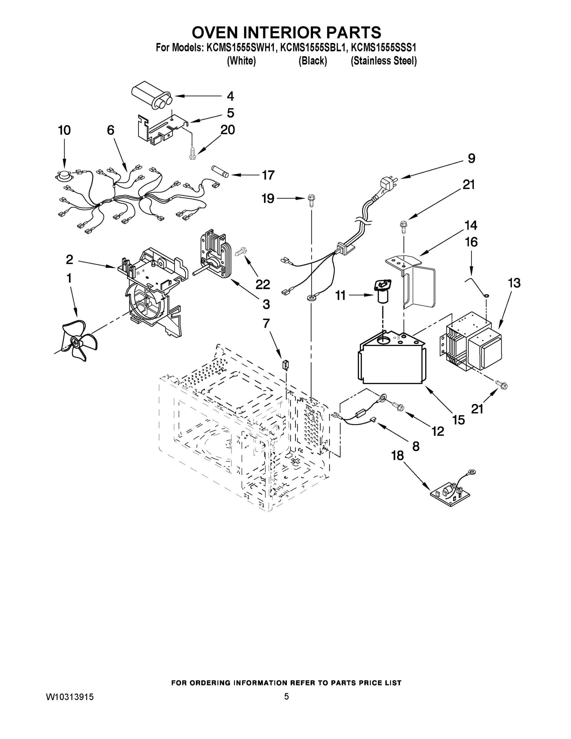 05 - OVEN INTERIOR PARTS