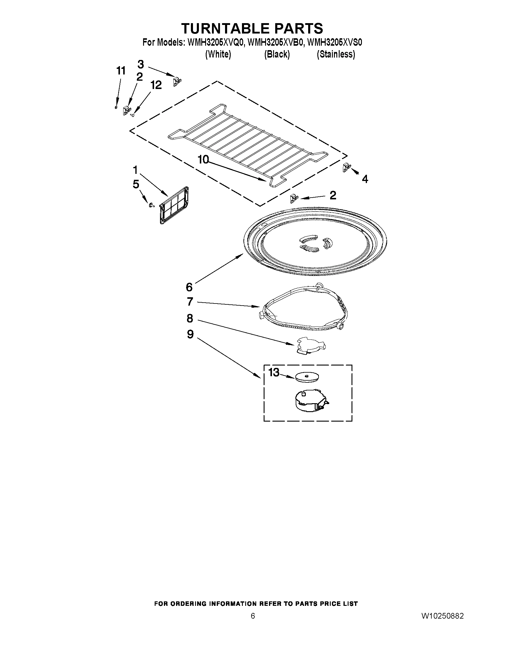 05 - TURNTABLE PARTS