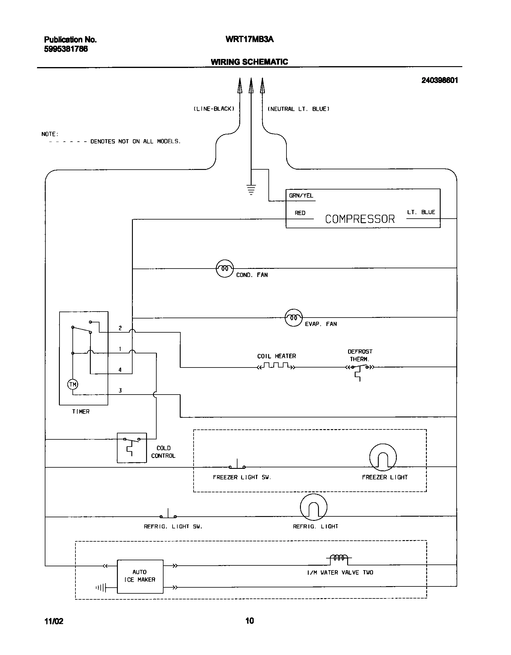 10 - WIRING SCHEMATIC