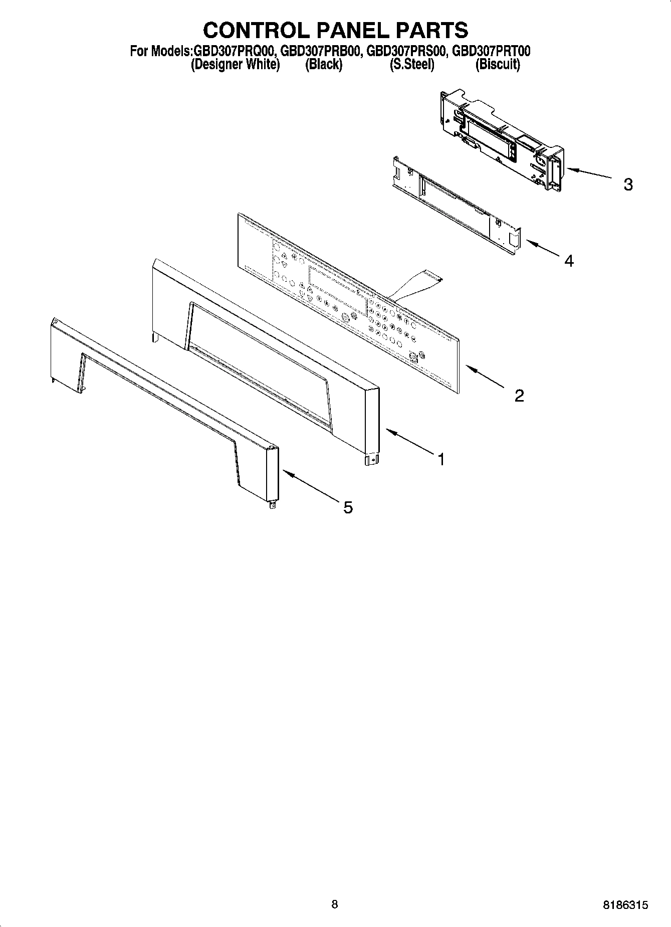 06 - CONTROL PANEL PARTS