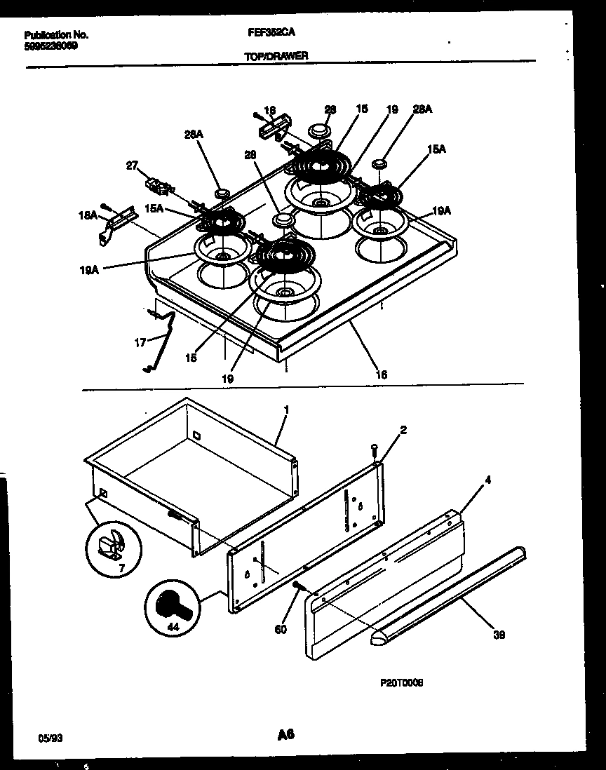 04 - COOKTOP AND DRAWER PARTS
