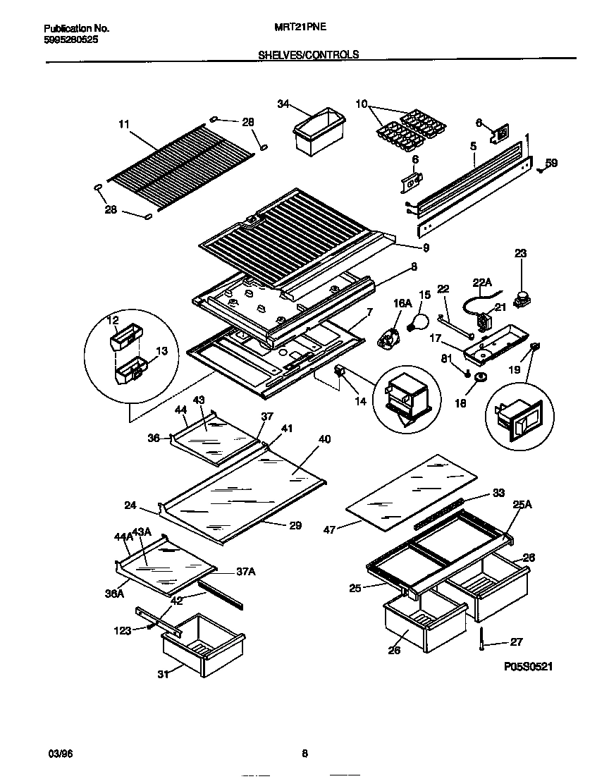 04 - SHELVES/CONTROLS