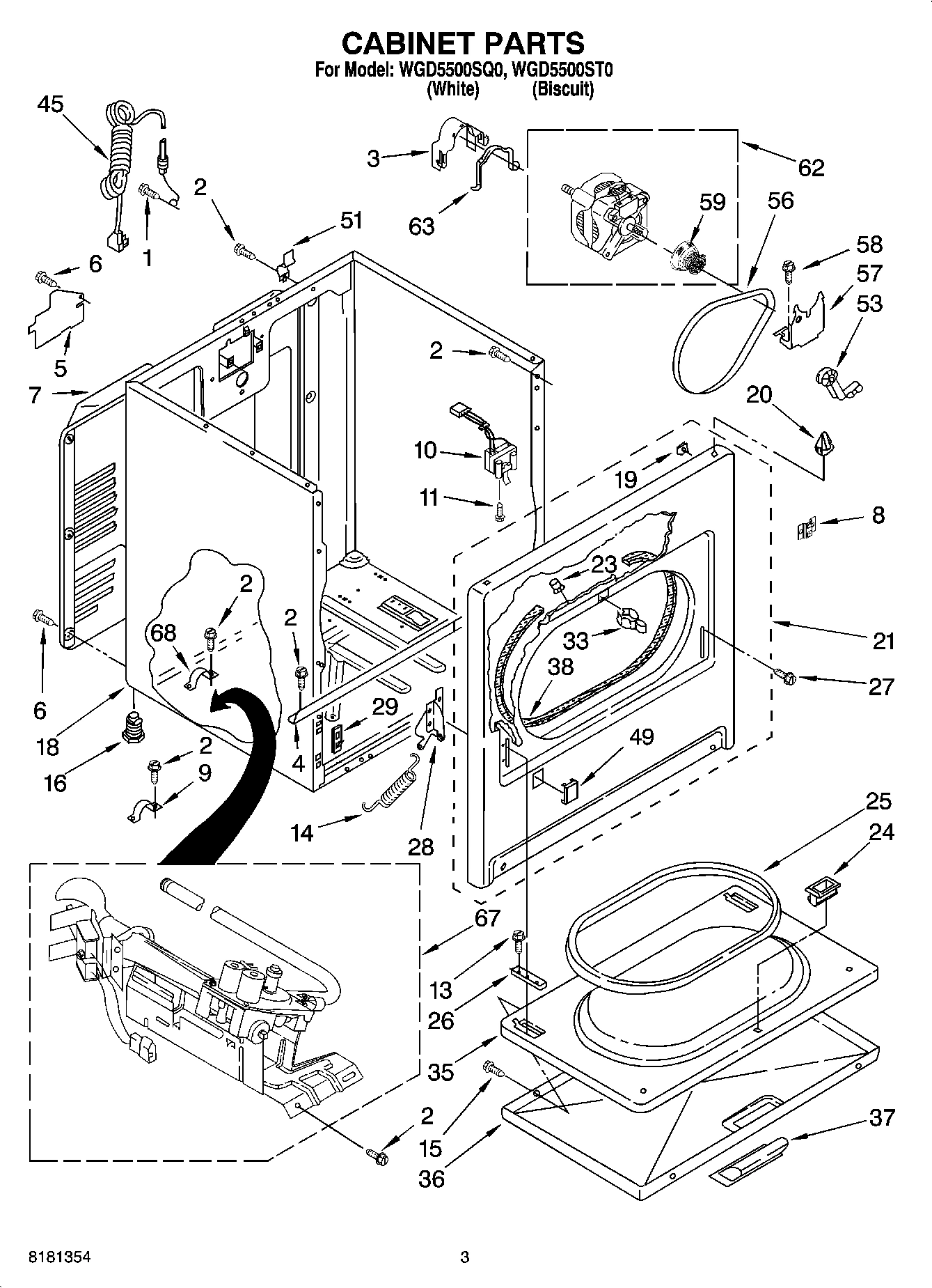 02 - CABINET PARTS