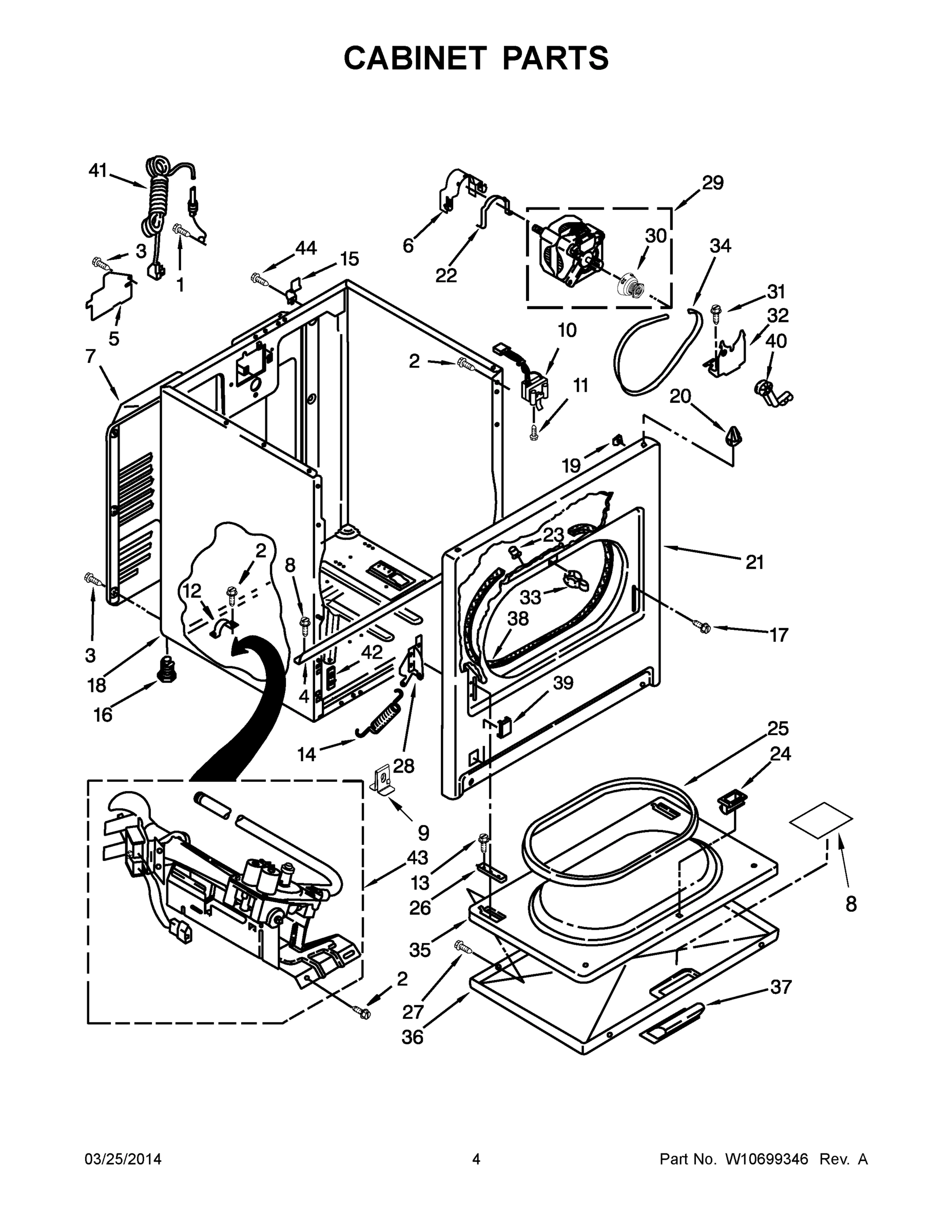 03 - CABINET PARTS