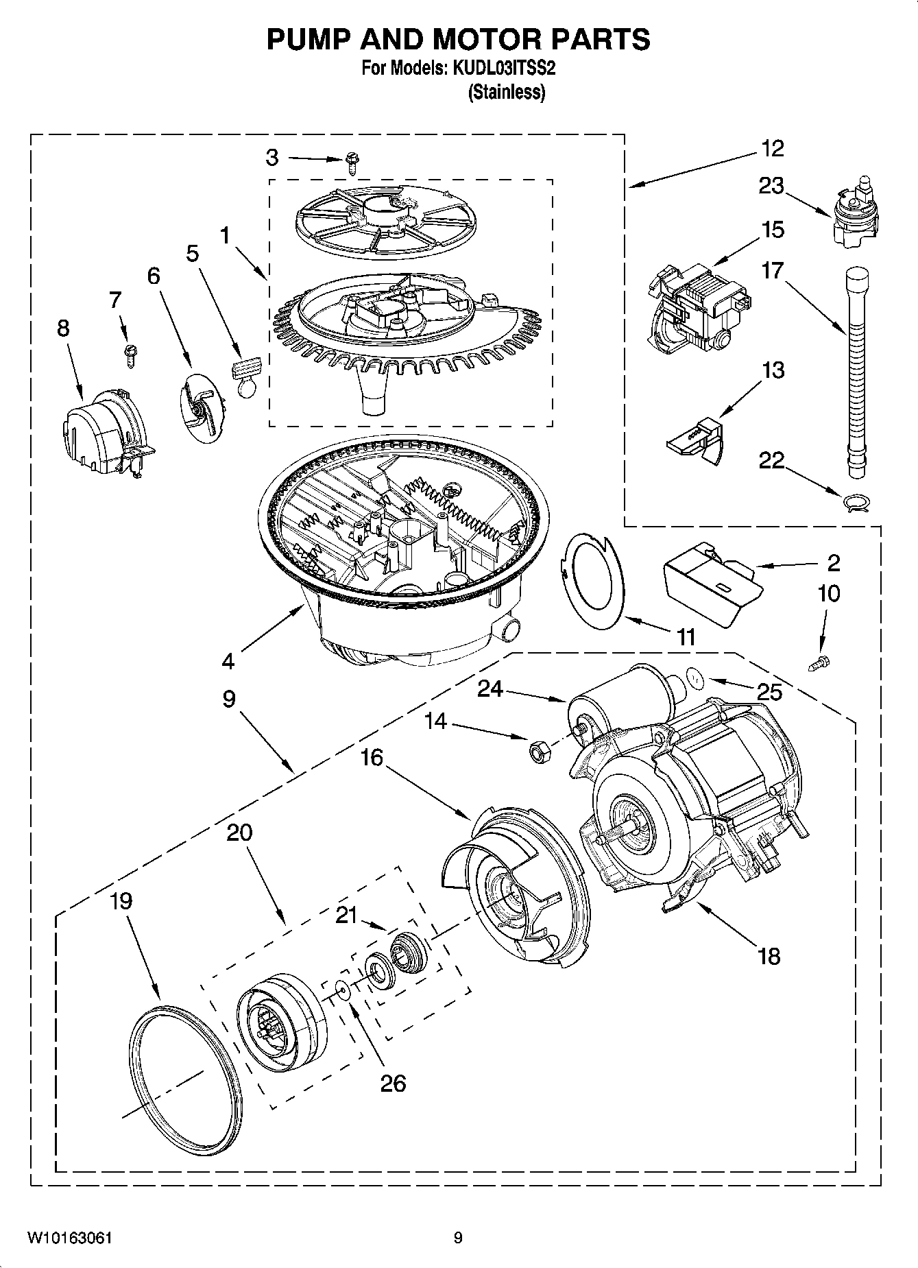 08 - PUMP AND MOTOR PARTS
