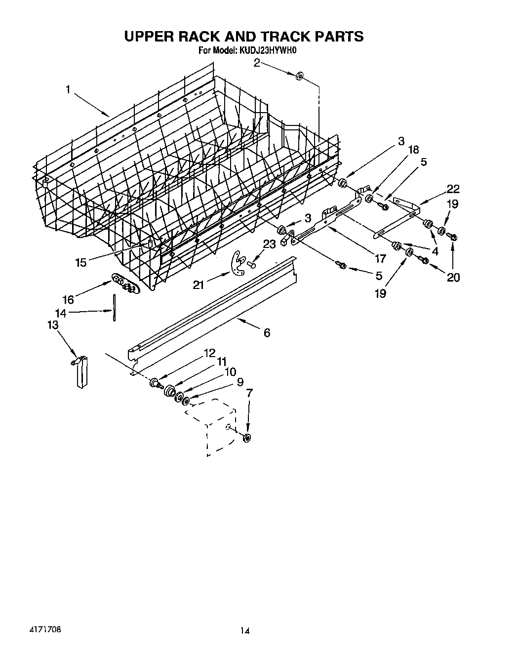 11 - UPPER RACK AND TRACK