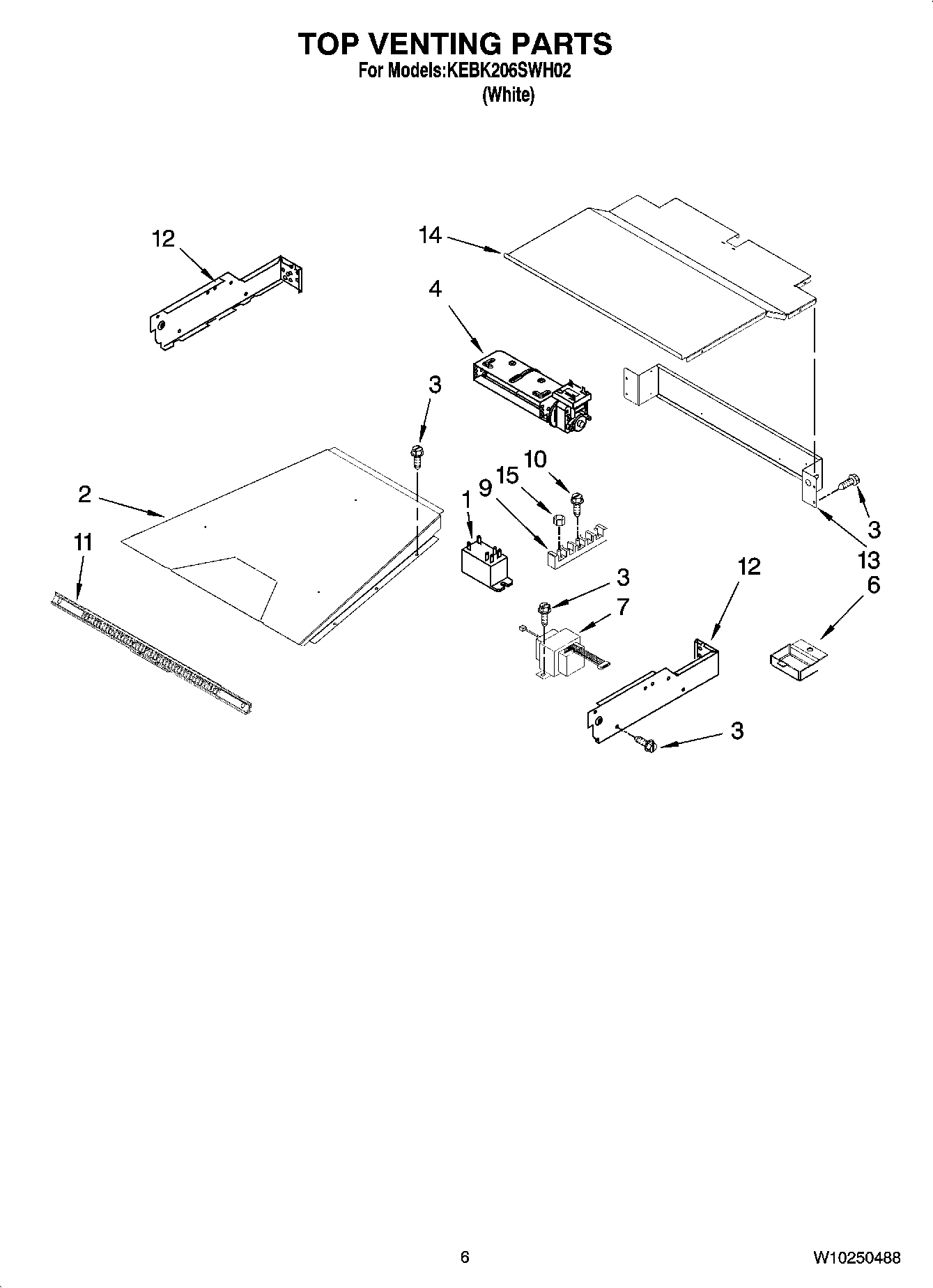 05 - TOP VENTING PARTS, OPTIONAL PARTS