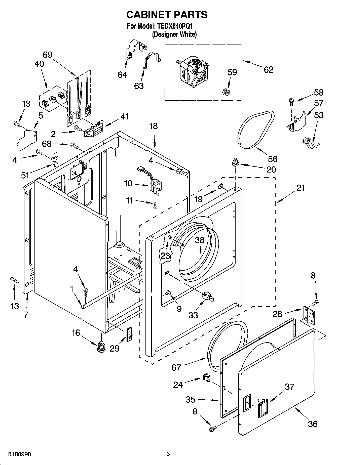 02 - CABINET PARTS