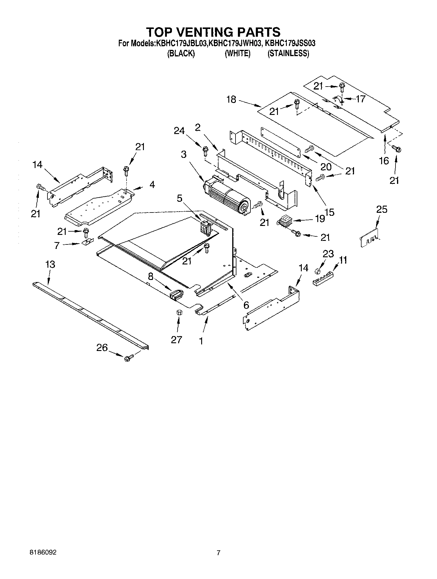05 - TOP VENTING PARTS