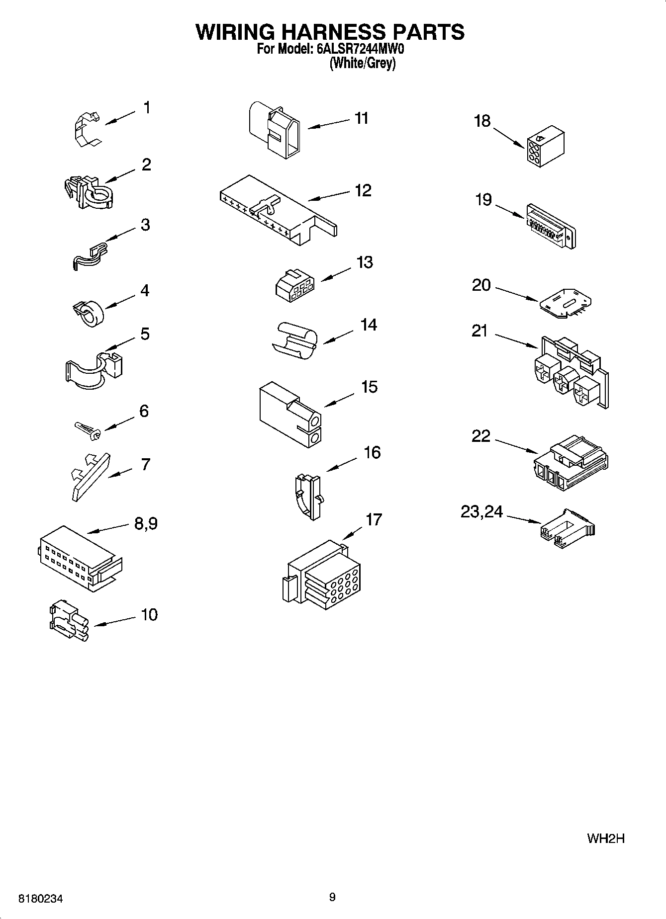 06 - WIRING HARNESS PARTS