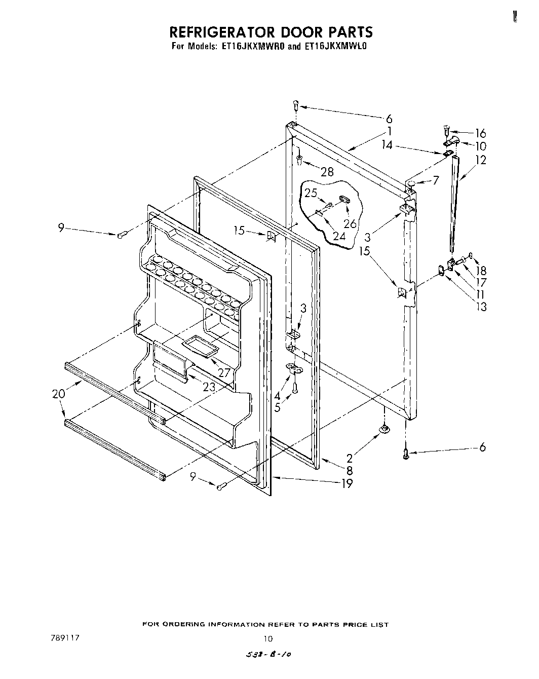 08 - REFRIGERATOR DOOR , MISCELLANEOUS