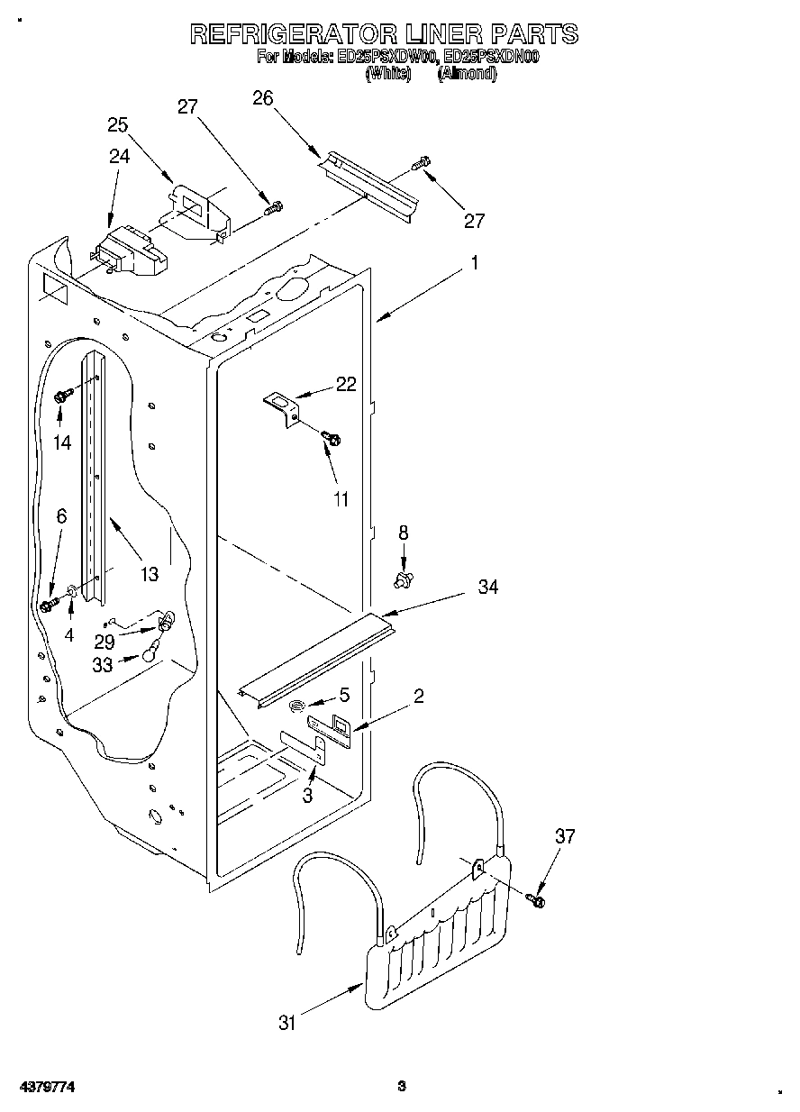 02 - REFRIGERATOR LINER