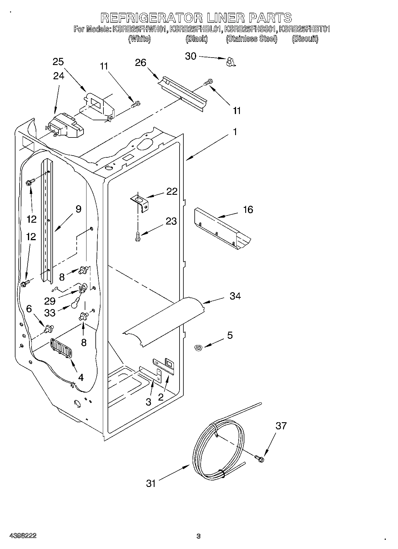 02 - REFRIGERATOR LINER