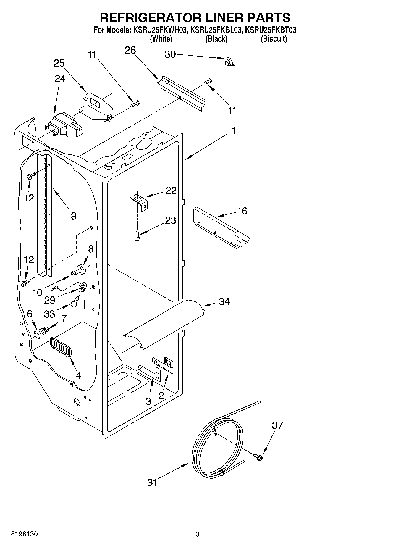 02 - REFRIGERATOR LINER