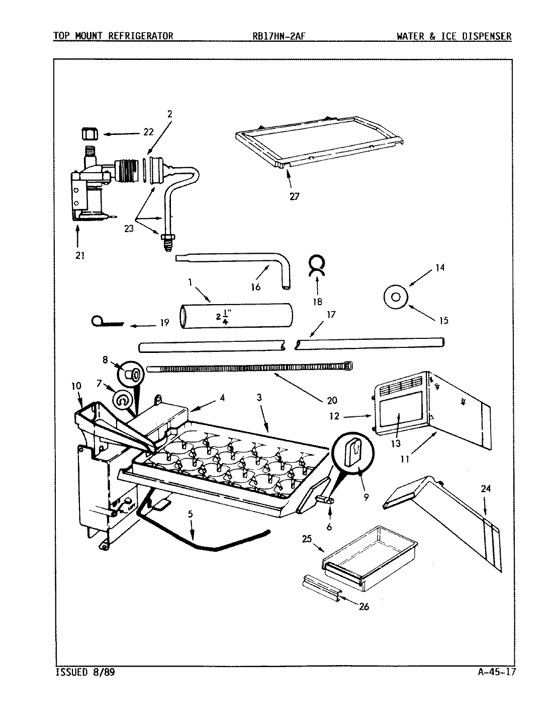 03 - WATER & ICE DISPENSER