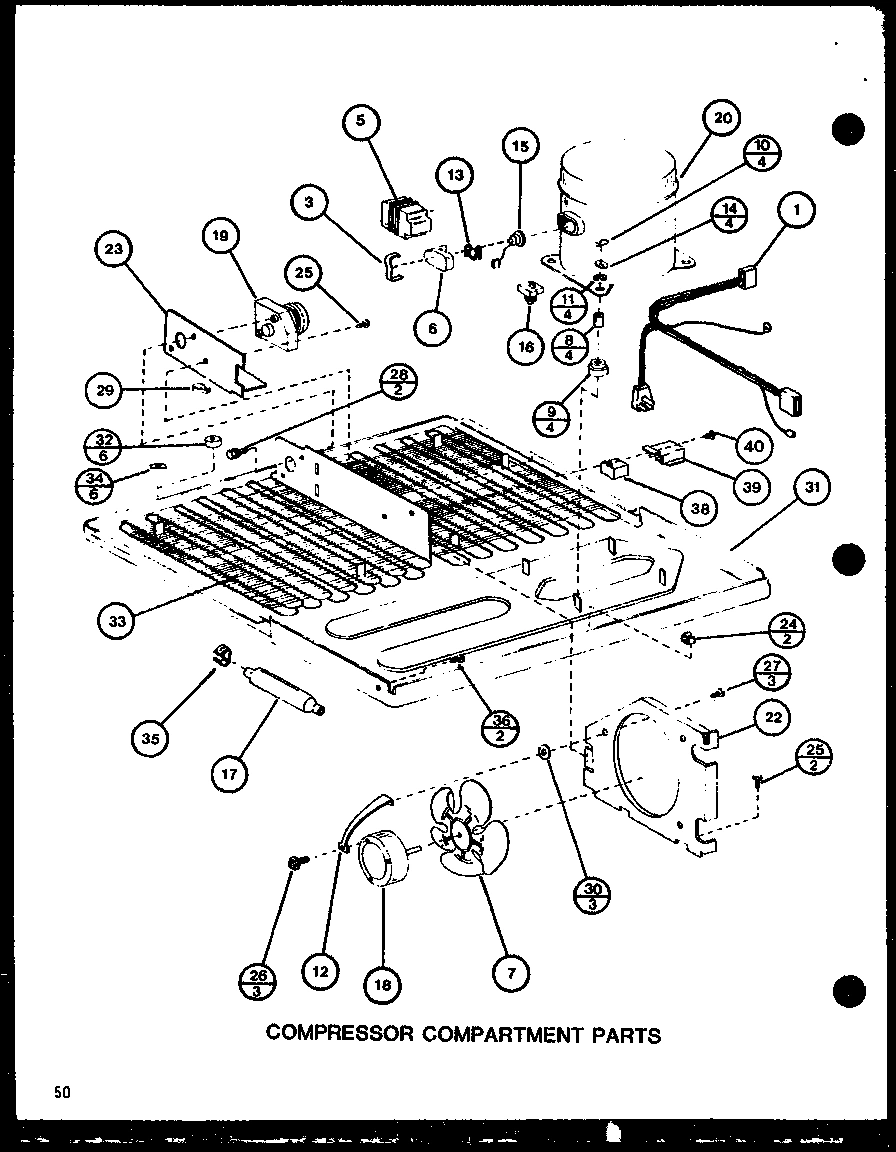 01 - COMPRESSOR COMPARTMENT PARTS
