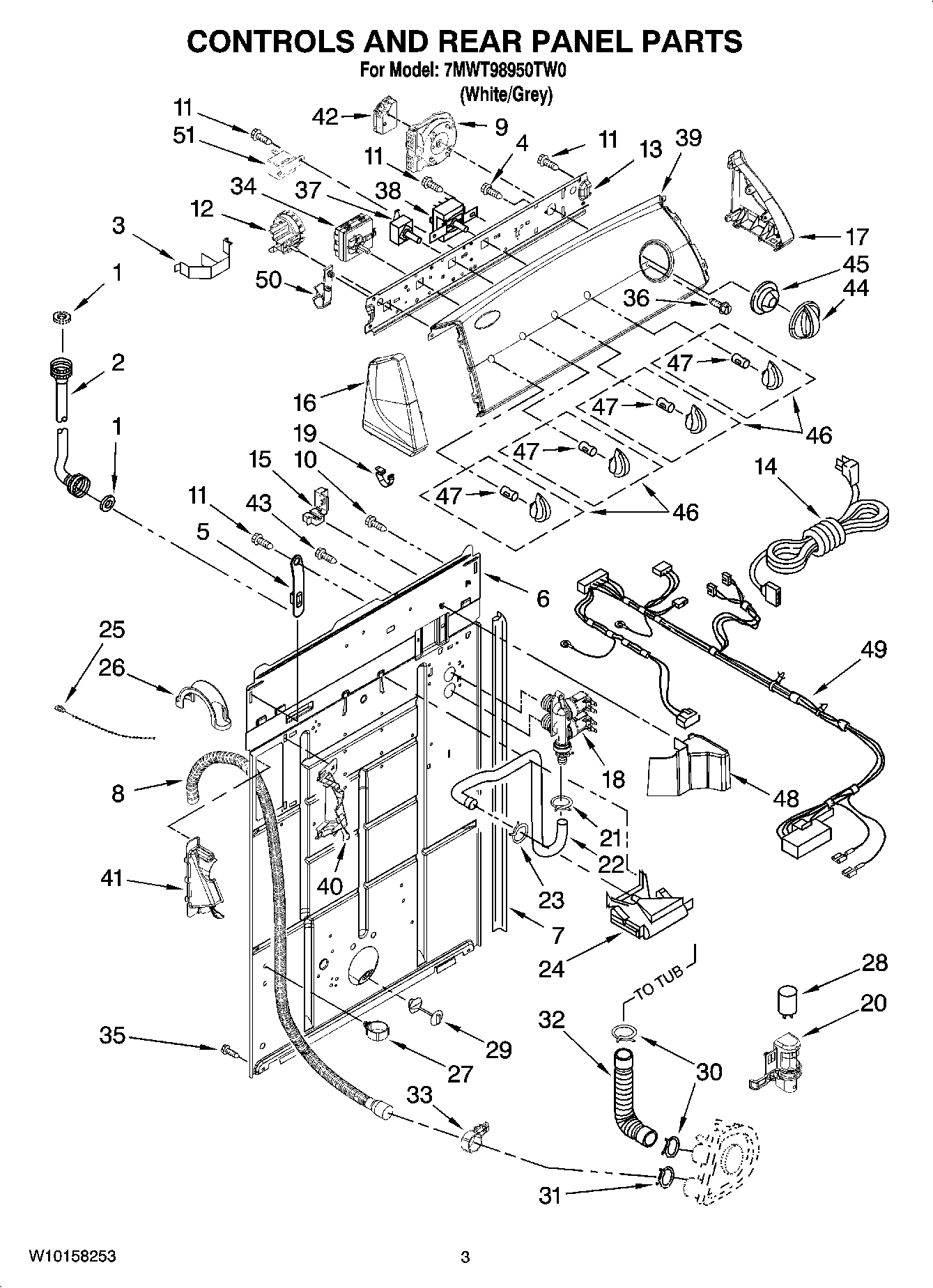 02 - CONTROLS AND REAR PANEL PARTS