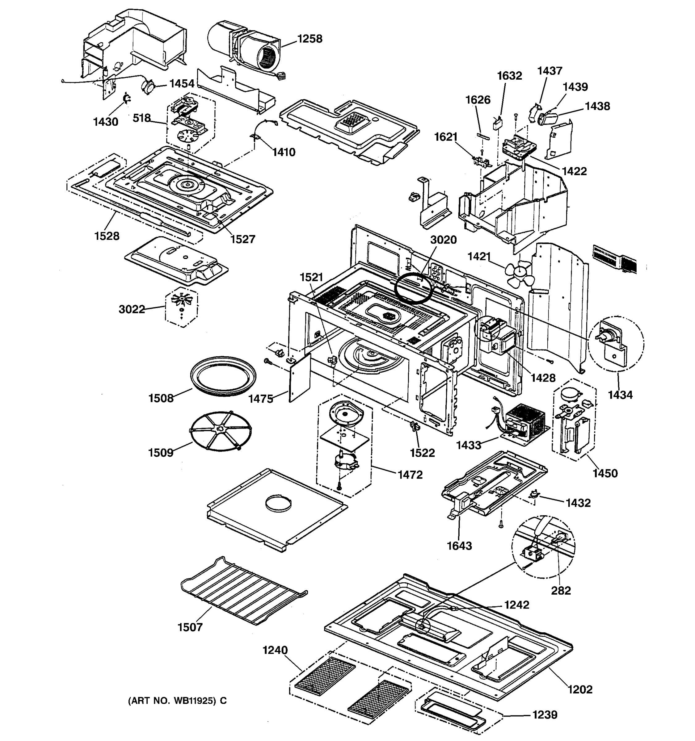 UNIT PARTS & BASE