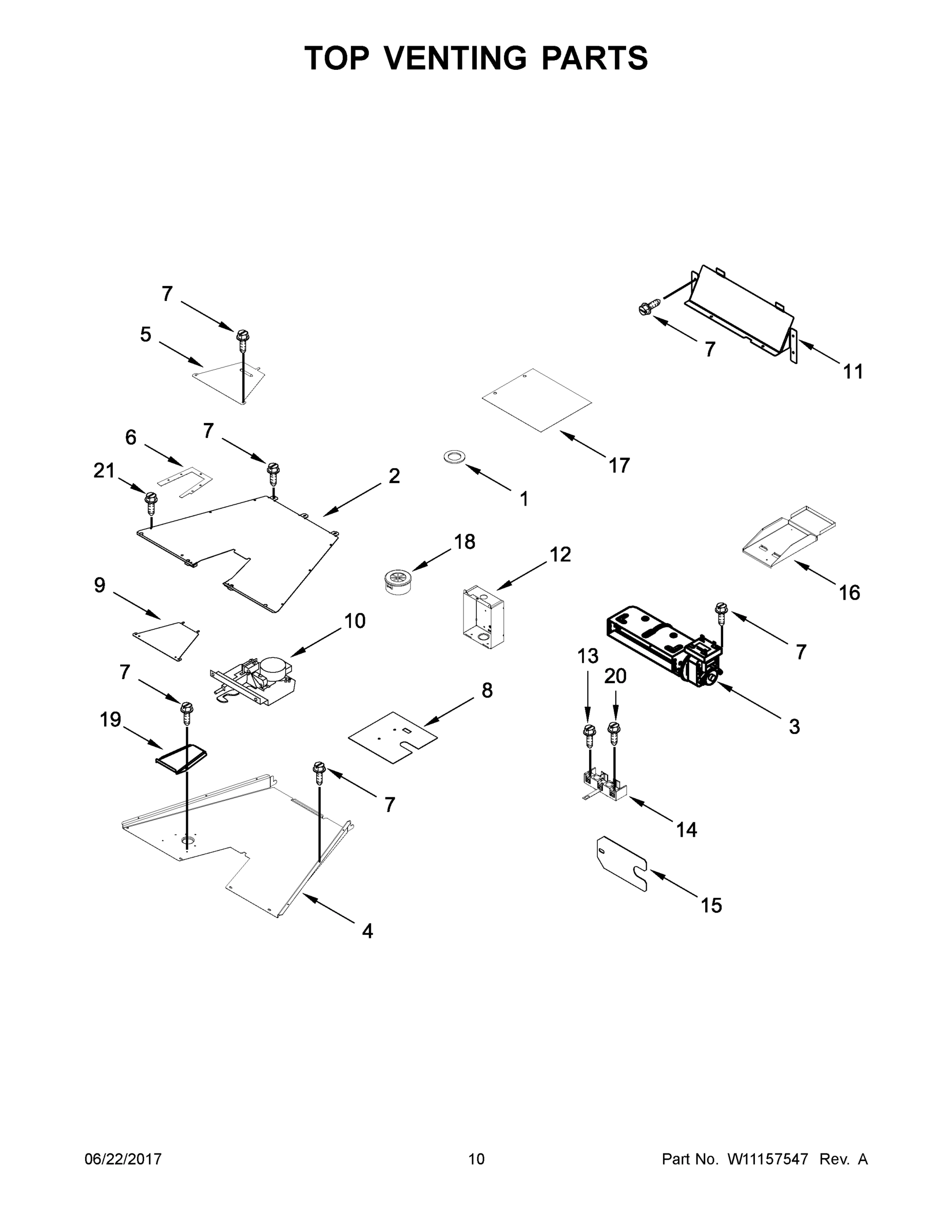 06 - TOP VENTING PARTS