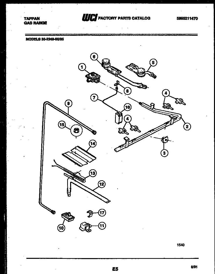 06 - BURNER, MANIFOLD AND GAS CONTROL