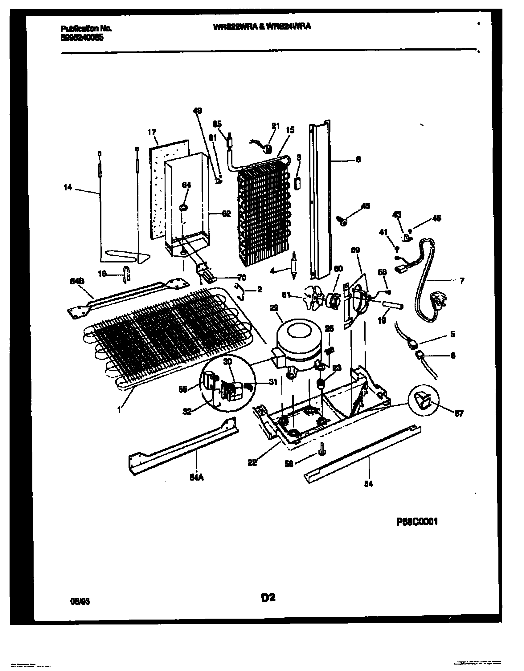 08 - SYSTEM AND AUTOMATIC DEFROST PARTS