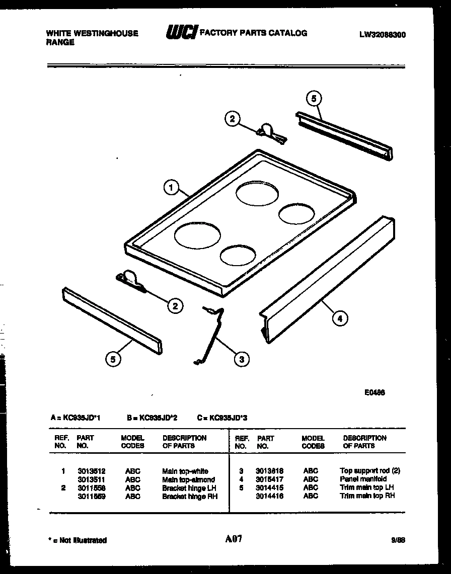 06 - COOKTOP PARTS